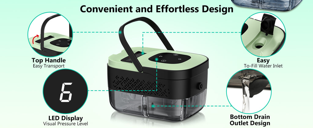 WSRYYCC Steam Cleaner, Portable Steamer for Cleaning with 16pcs Accessories, 6-Level Adjustable and 15s Heat-Up, Handheld Steam Cleaner for Home, Tile, Dirt, Grout, Grease, Car Detailing